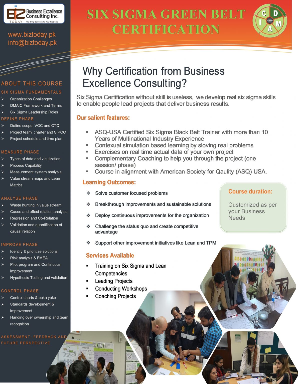 Six Sigma Green Belt Certification – BiZToday